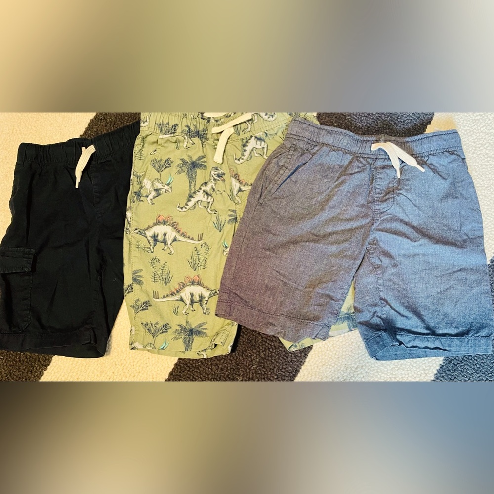 LN - Set of 3 Boys Shorts; Sz 8